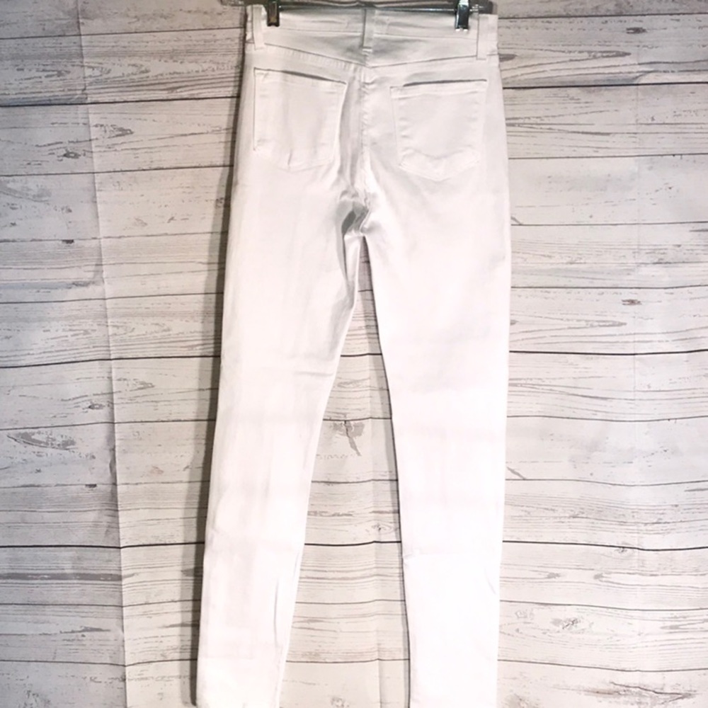 O2 5 Pocket Jean Distressed White Size 26 - Picture 2 of 6